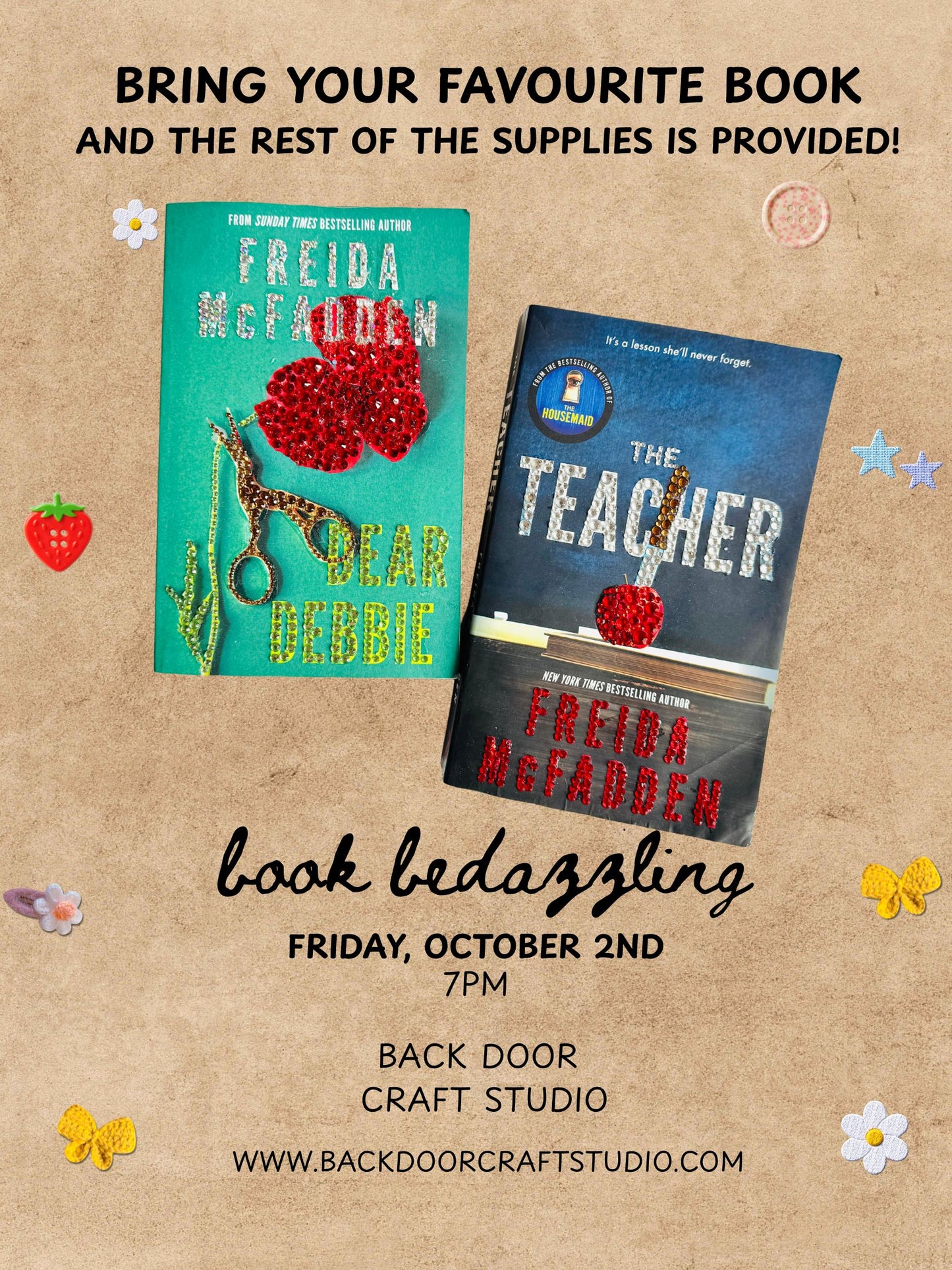 Book Bedazzling