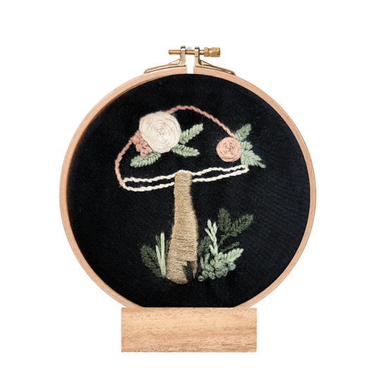Fungus & Flora Mushroom Hand Embroidery Kit