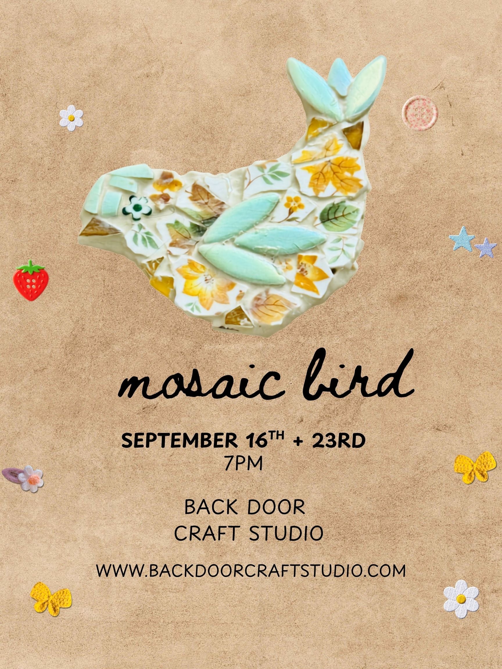 Beginner Mosaic Bird